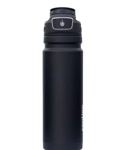 Contigo Trinkflasche FreeFlow Stainless Steel In Licorice -Relaxdays Verkaufsshop contigo trinkflasche freeflow stainless steel in licorice 3
