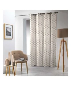 Douceur D'intérieur Gardine "Agathe" In Beige