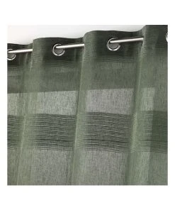 Douceur D'intérieur Gardine "Terraza" In Grün -Relaxdays Verkaufsshop douceur dinterieur gardine terraza in grun 3