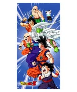 Bade-/Strandtuch Dragon Ball Z - (L) 140 Cm X (B) 70 Cm In Bunt