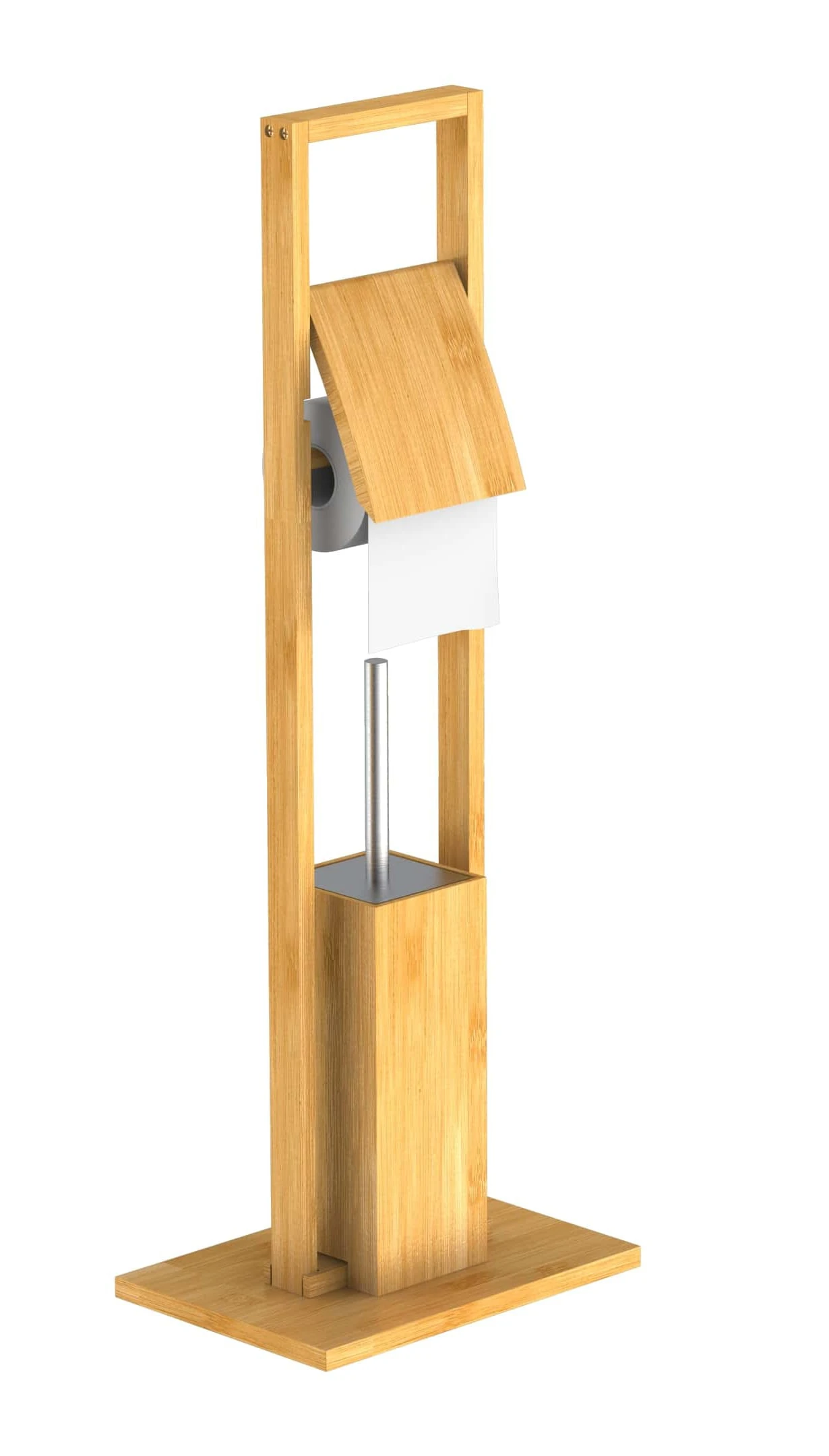 Eisl Since 1980 Bambus WC Garnitur In Hellnatur - (B) 30 Cm 1 Eisl Since 1980 Bambus WC Garnitur In Hellnatur - (B) 30 Cm