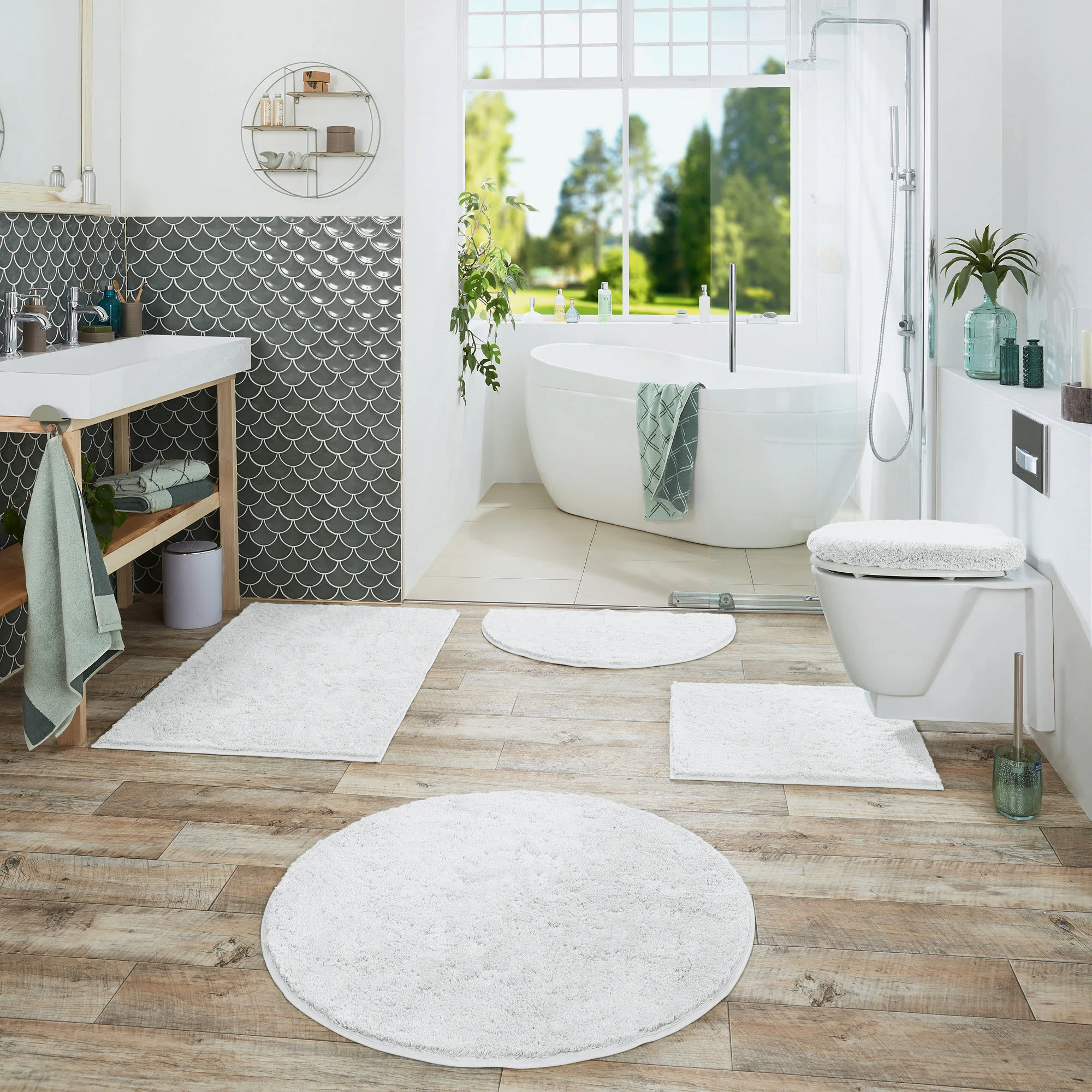 Erwin Müller WC-Deckelbezug Ulm In Weiß 2 Erwin Müller WC-Deckelbezug Ulm In Weiß – Bild 2