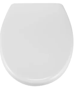 HI WC Sitz Duroplast In Weiß -Relaxdays Verkaufsshop hi wc sitz duroplast in weiss 1