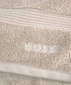 HUGO BOSS Home Gästehandtuch -Set LOFT (2tlg) In GREIGE -Relaxdays Verkaufsshop hugo boss home gastehandtuch set loft 2tlg in greige 2 scaled