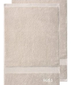 HUGO BOSS Home Gästehandtuch -Set LOFT (2tlg) In GREIGE