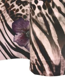 Impré Vorhang Set, 2-tlg. In Braun, Lila -Relaxdays Verkaufsshop impre vorhang set 2 tlg in braun lila 3 scaled