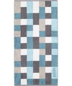 Relaxdays Verkaufsshop -Relaxdays Verkaufsshop joop handtucher infinity mosaic 1679 in graphite 74 1