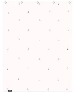 Juniqe Duschvorhang "Anchor Pattern" In Cremeweiß & Grau