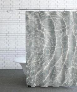 Juniqe Duschvorhang "At A Sunny Beach" In Grau -Relaxdays Verkaufsshop juniqe duschvorhang at a sunny beach in grau 2