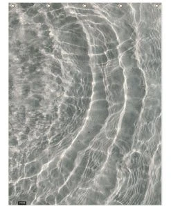 Juniqe Duschvorhang "At A Sunny Beach" In Grau