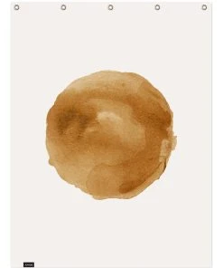 Juniqe Duschvorhang "Golden" In Cremeweiß & Gelb