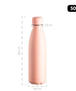 Mäser Vakuum Isolierflasche, Edelstahl - In Rosa -Relaxdays Verkaufsshop maser vakuum isolierflasche edelstahl in rosa 3