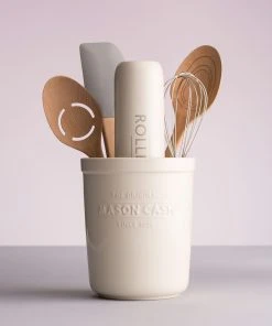 Mason Cash Innovative Küche - 2in1 Utensilienbehälter Aus Steingut