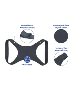 Maximex Rücken-Stützhilfe, Gr. L/XL In Schwarz -Relaxdays Verkaufsshop maximex rucken stutzhilfe gr l xl in schwarz 13