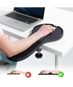 Maximex Tisch-&Armlehnen-Mauspad In Schwarz -Relaxdays Verkaufsshop maximex tisch andarmlehnen mauspad in schwarz 5