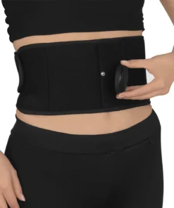 MAXXME Bauchmuskelgürtel In Schwarz -Relaxdays Verkaufsshop maxxme bauchmuskelgurtel in schwarz 5