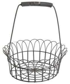 PureDay Deko-Korb Lucy, Zink -Relaxdays Verkaufsshop pureday deko korb lucy zink 1