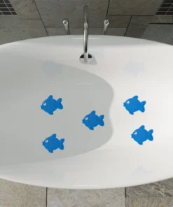 Relaxdays 10 X Badewannensticker "Fisch" In Blau -Relaxdays Verkaufsshop relaxdays 10 x badewannensticker fisch in blau 1