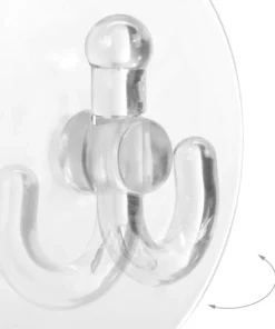 Relaxdays 24x Saugnapfhaken In Transparent -Relaxdays Verkaufsshop relaxdays 24x saugnapfhaken in transparent 5