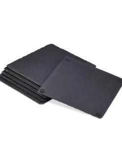 Relaxdays 24x Schieferplatte In Anthrazit -Relaxdays Verkaufsshop relaxdays 24x schieferplatte in anthrazit 5