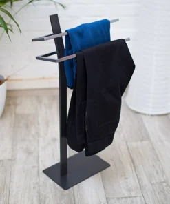 Relaxdays 2tlg. Badezimmer-Set In Schwarz 9 Relaxdays 2tlg. Badezimmer-Set In Schwarz -Relaxdays Verkaufsshop relaxdays 2tlg badezimmer set in schwarz 1