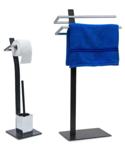 Relaxdays 2tlg. Badezimmer-Set In Schwarz 14 Relaxdays 2tlg. Badezimmer-Set In Schwarz -Relaxdays Verkaufsshop relaxdays 2tlg badezimmer set in schwarz 6