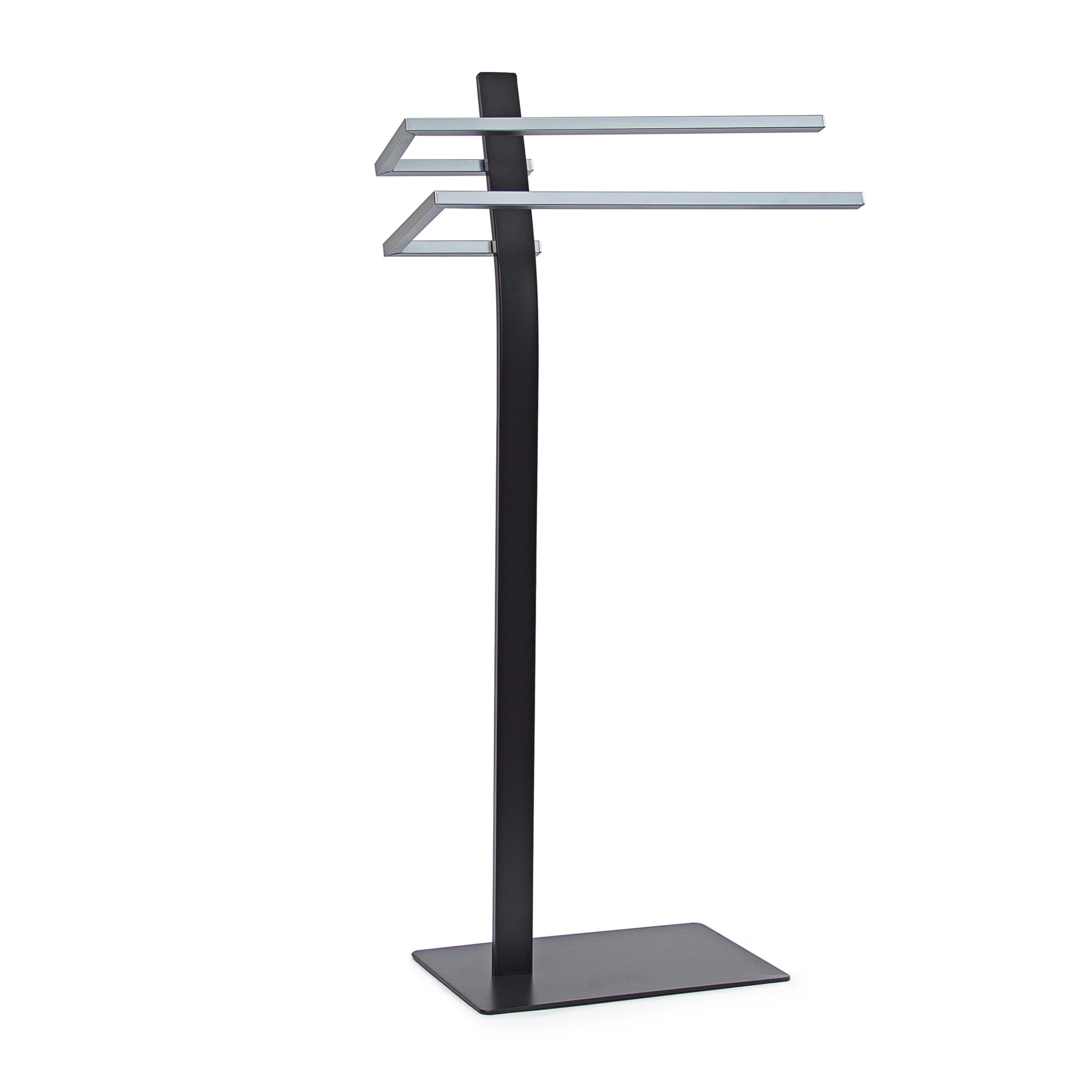 Relaxdays 2tlg. Badezimmer-Set In Schwarz 1 Relaxdays 2tlg. Badezimmer-Set In Schwarz