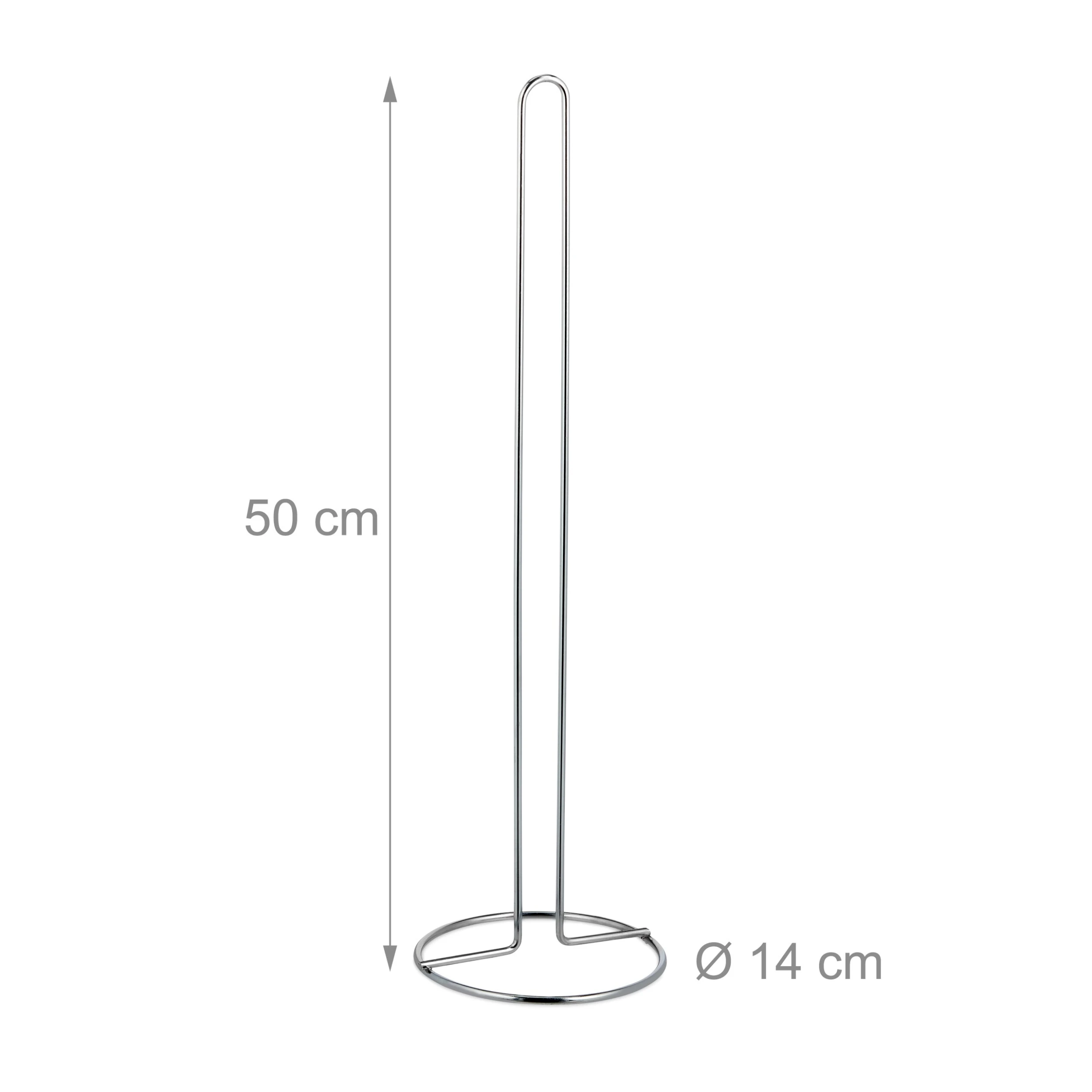 Relaxdays 2x Ersatzrollenhalter In Silber 4 Relaxdays 2x Ersatzrollenhalter In Silber – Bild 4