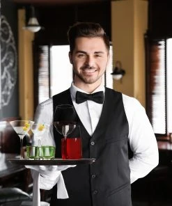 Relaxdays 2x Gastrotablett In Schwarz - Ø35 Cm -Relaxdays Verkaufsshop relaxdays 2x gastrotablett in schwarz o35 cm 1