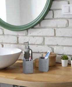 Relaxdays 2x Zahnbürstenhalter In Grau 12 Relaxdays 2x Zahnbürstenhalter In Grau -Relaxdays Verkaufsshop relaxdays 2x zahnburstenhalter in grau 4