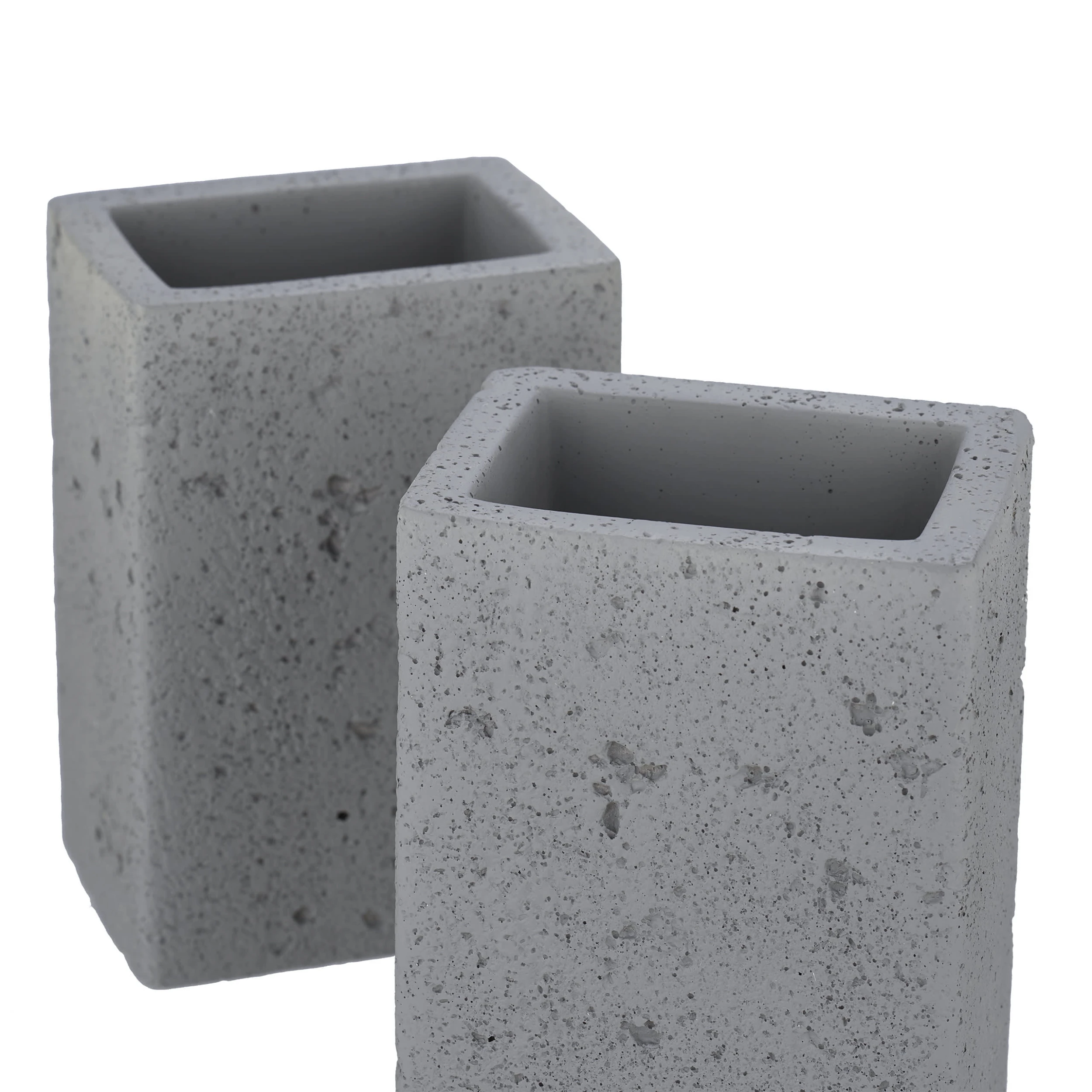 Relaxdays 2x Zahnbürstenhalter In Grau 6 Relaxdays 2x Zahnbürstenhalter In Grau – Bild 6