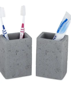 Relaxdays 2x Zahnbürstenhalter In Grau 15 Relaxdays 2x Zahnbürstenhalter In Grau -Relaxdays Verkaufsshop relaxdays 2x zahnburstenhalter in grau 7