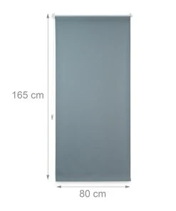 Relaxdays 3x Verdunkelungsrollo In Grau - (B)80 X (H)160 Cm -Relaxdays Verkaufsshop relaxdays 3x verdunkelungsrollo in grau b 80 x h 160 cm 2