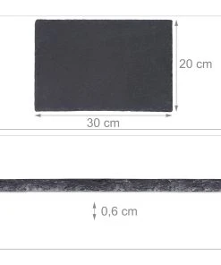 Relaxdays 48x Schieferplatte In Anthrazit - (B)30 X(H)20 Cm 11 Relaxdays 48x Schieferplatte In Anthrazit - (B)30 X(H)20 Cm -Relaxdays Verkaufsshop relaxdays 48x schieferplatte in anthrazit b 30 x h 20 cm 3
