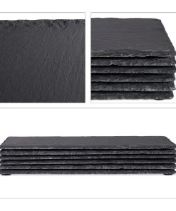 Relaxdays 48x Schieferplatte In Anthrazit - (B)30 X(H)20 Cm 14 Relaxdays 48x Schieferplatte In Anthrazit - (B)30 X(H)20 Cm -Relaxdays Verkaufsshop relaxdays 48x schieferplatte in anthrazit b 30 x h 20 cm 6