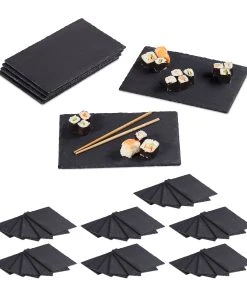 Relaxdays 48x Schieferplatte In Anthrazit - (B)30 X(H)20 Cm 15 Relaxdays 48x Schieferplatte In Anthrazit - (B)30 X(H)20 Cm -Relaxdays Verkaufsshop relaxdays 48x schieferplatte in anthrazit b 30 x h 20 cm 7