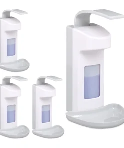 Relaxdays 4x Desinfektionsspender In Weiß - 500 Ml -Relaxdays Verkaufsshop relaxdays 4x desinfektionsspender in weiss 500 ml 7