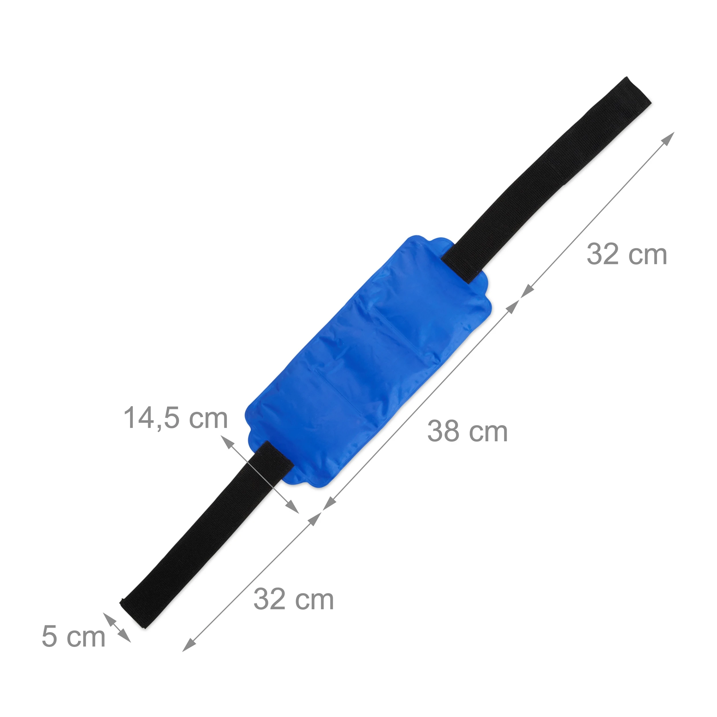 Relaxdays 4x Kühlpad In Blau 4 Relaxdays 4x Kühlpad In Blau – Bild 4