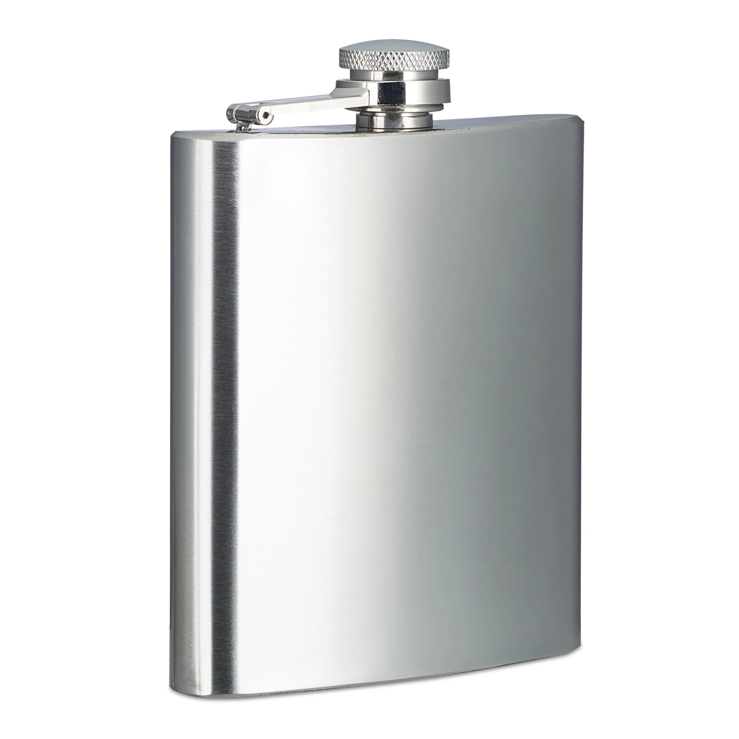 Relaxdays 5x Flachmann In Silber - Je 200 Ml 1 Relaxdays 5x Flachmann In Silber - Je 200 Ml