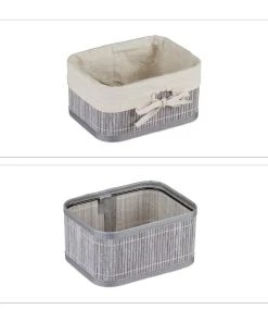 Relaxdays 8 Tlg. Aufbewahrungskorb Set In Grau -Relaxdays Verkaufsshop relaxdays 8 tlg aufbewahrungskorb set in grau 6