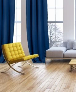 Relaxdays 8 X Vorhang In Blau - (B)135 X (H)175 Cm 9 Relaxdays 8 X Vorhang In Blau - (B)135 X (H)175 Cm -Relaxdays Verkaufsshop relaxdays 8 x vorhang in blau b 135 x h 175 cm 1