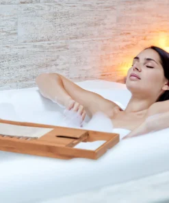 Relaxdays Badewannenablage In Natur/ Weiß - (B)105 X (H)16,5 X (T)23,5 Cm -Relaxdays Verkaufsshop relaxdays badewannenablage in natur weiss b 105 x h 16 5 x t 23 5 cm 4