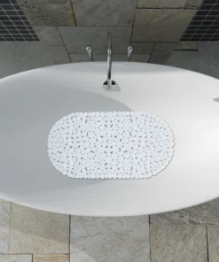 Relaxdays Badewannenmatte In Weiß - (B)36 X (T)68 Cm -Relaxdays Verkaufsshop relaxdays badewannenmatte in weiss b 36 x t 68 cm 1