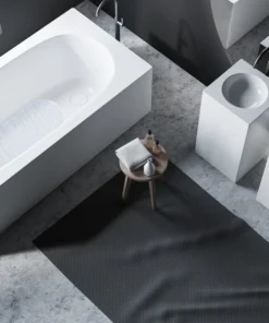 Relaxdays Badewannenmatte In Weiß - (B)36 X (T)68 Cm -Relaxdays Verkaufsshop relaxdays badewannenmatte in weiss b 36 x t 68 cm 4