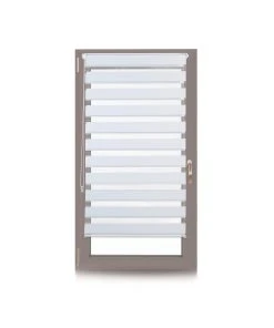 Relaxdays Doppelrollo In Weiß - (B)60 X (H)160 Cm