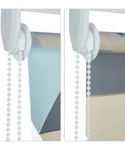 Relaxdays Duschrollo Triangle In Bunt - (B)120 X (H)240 Cm -Relaxdays Verkaufsshop relaxdays duschrollo triangle in bunt b 120 x h 240 cm 6