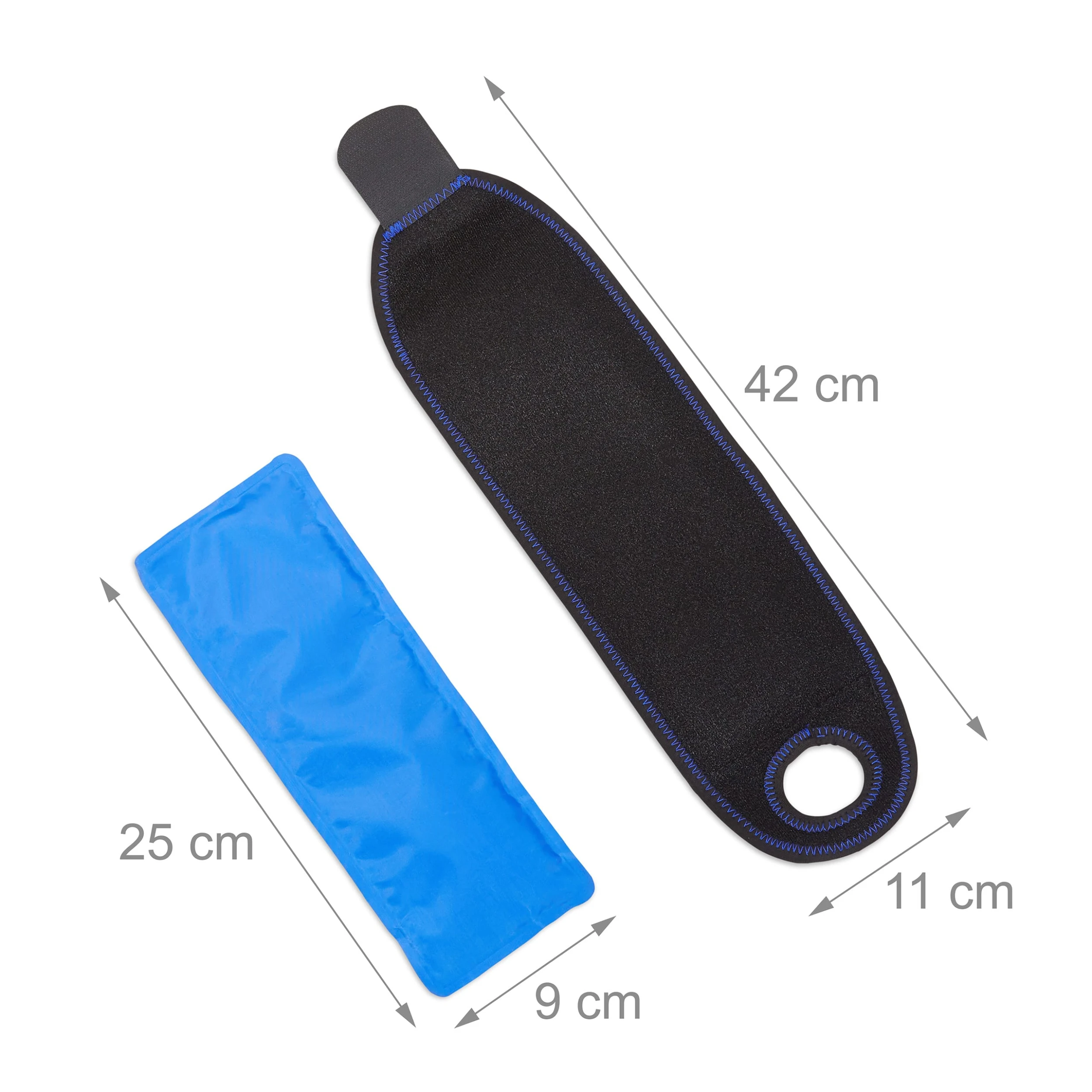 Relaxdays Kühlpad Handgelenk In Schwarz 4 Relaxdays Kühlpad Handgelenk In Schwarz – Bild 4