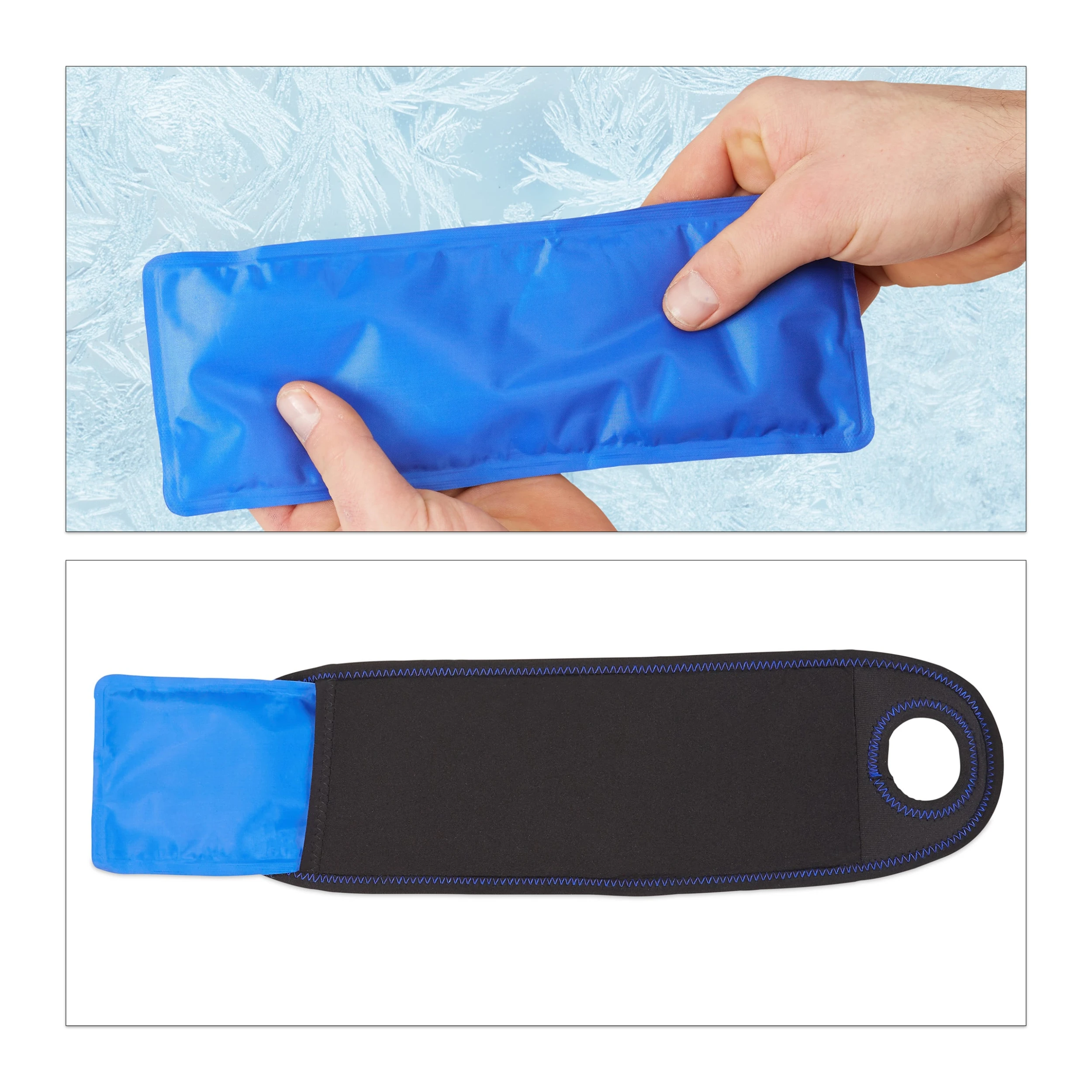 Relaxdays Kühlpad Handgelenk In Schwarz 6 Relaxdays Kühlpad Handgelenk In Schwarz – Bild 6