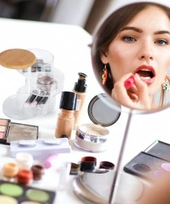 Relaxdays Makeup Organizer Deckel In Transparent 10 Relaxdays Makeup Organizer Deckel In Transparent -Relaxdays Verkaufsshop relaxdays makeup organizer deckel in transparent 2