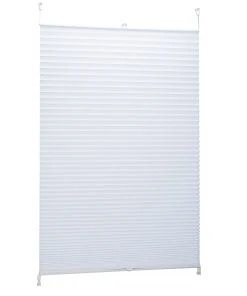 Relaxdays Plissee In Weiß - (L)210 X (B)90 Cm